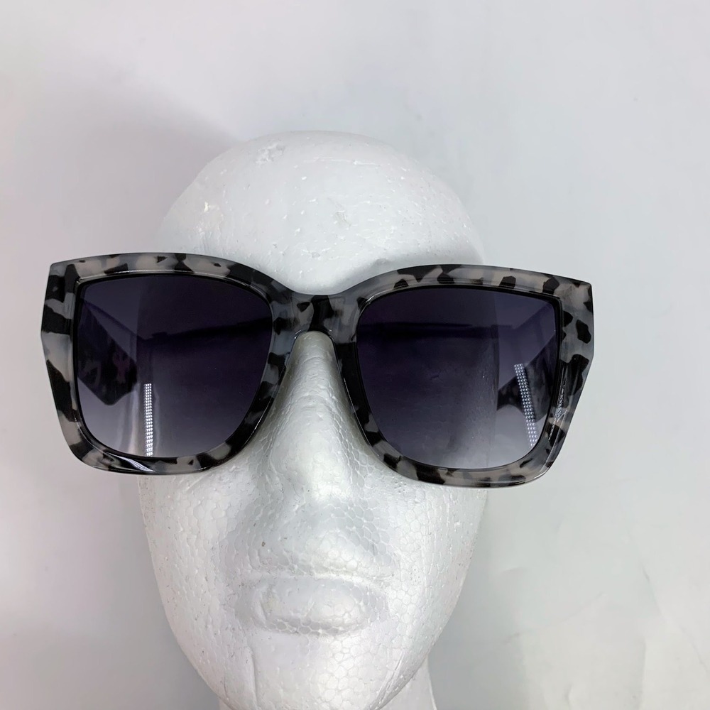 AIRE Womens Sunglasses Square Gray Black Tortoise Frames Fashion Shades